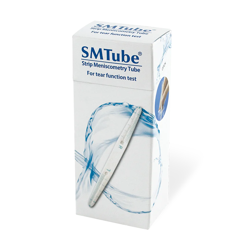 SMTube strip per misurazione volume lacrimale