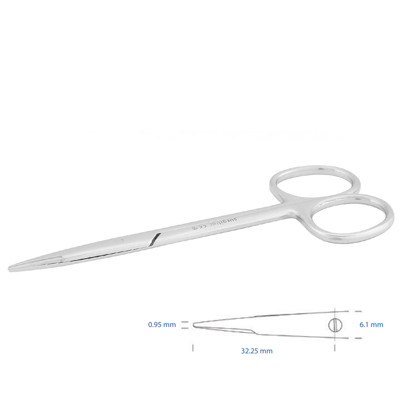 Forbici per enucleazione 10pz